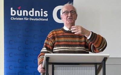 Eberhardt Heiße spricht bei Landesparteitag