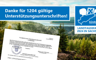 Bündnis C in Sachsen zur Landtagswahl zugelassen